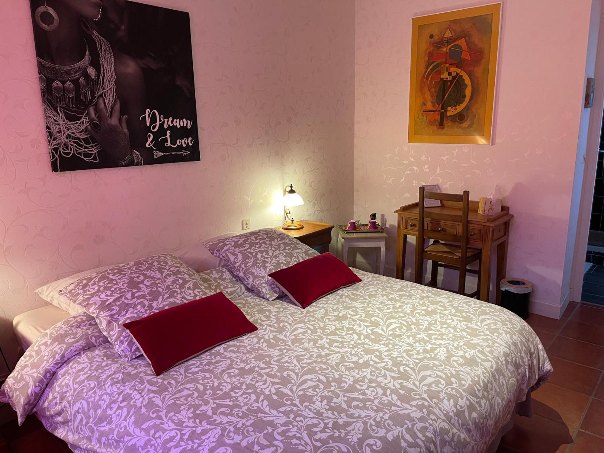La Belle Chaumiere Bed & Breakfast Bretagne-de-Marsan Luaran gambar